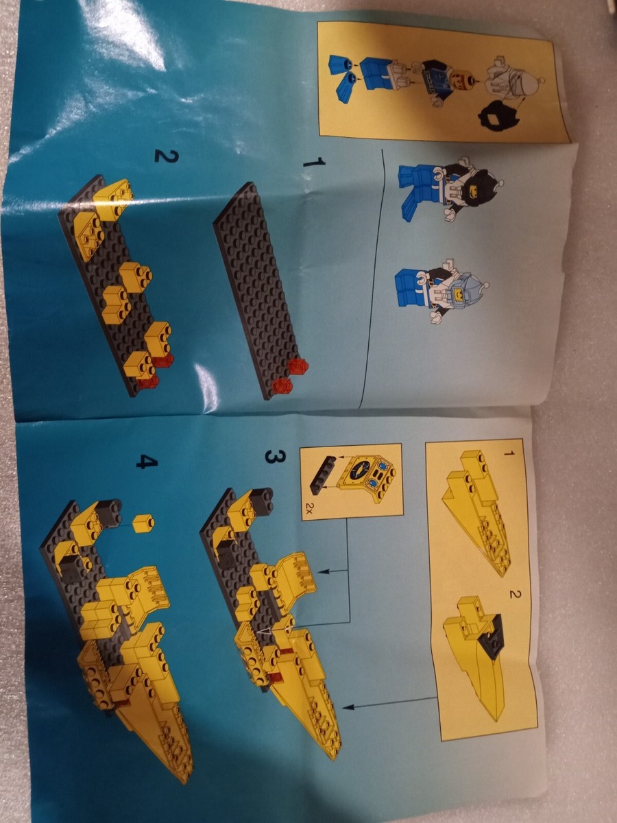 Lego 6175 Aquanauts Crystal Explorer - Directions Only | eBay
