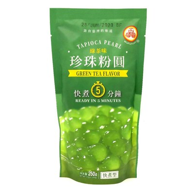 WuFuYuan Tapioca Pearls Boba Bubble Tea 6 Variety Flavors 8.8 Oz. Your Choice
