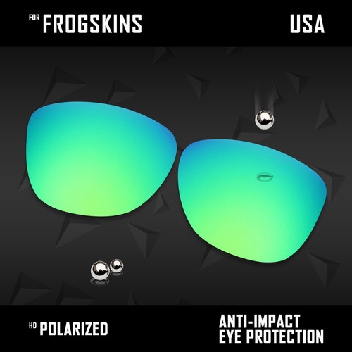 Anti Scratch Polarized Replacement Lenses for-Oakley Frogskins OO9013 Options - 第 8/78 張圖片