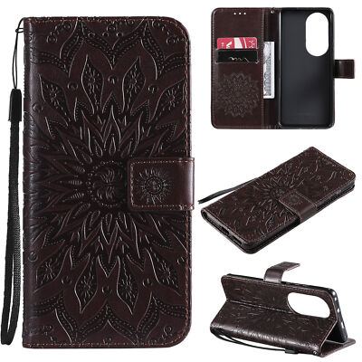 Flip Flower Card Wallet Phone Case for Huawei Nova 9 10 Mate 50 Magic 4 5 Lite