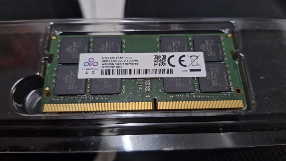 UniWhen 1x32GB DDR4-3200 SO-DIMM CL22 - Image 3 of 4