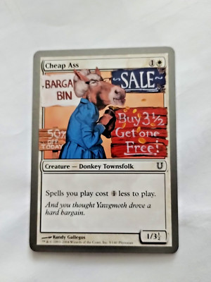 MTG Cheap Ass Unhinged Regular Common - Uncirculated | eBay MTG Cheap Ass Unhinged Regular Common - Uncirculated | eBay