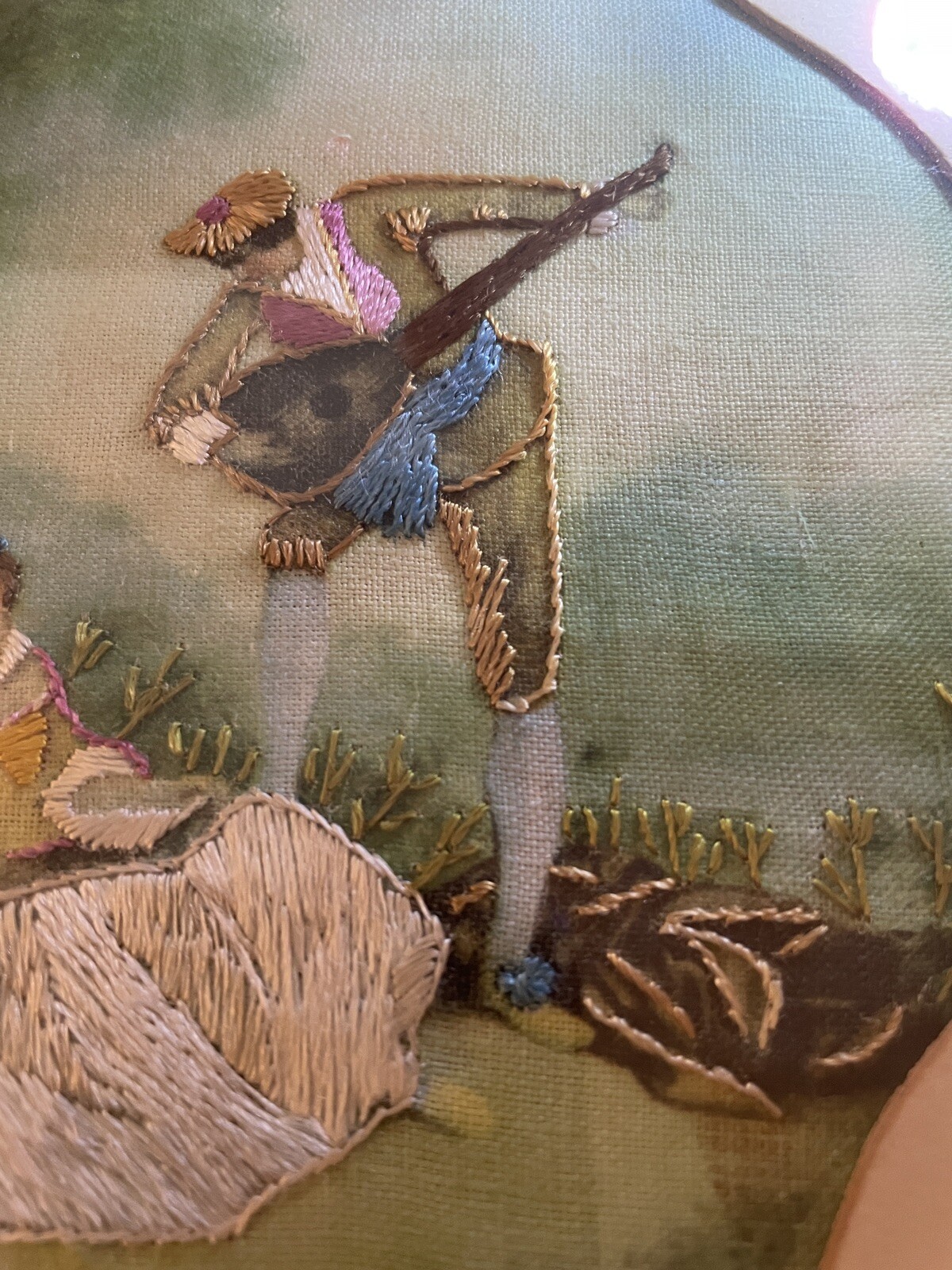 Needlepoint The Music Lesson Nicolas Lancret French Needle Painting 14