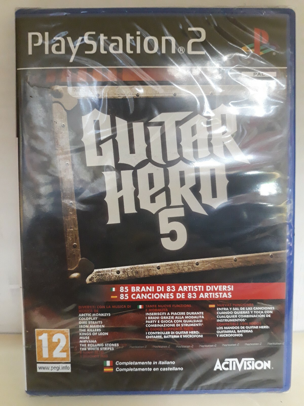 Guitar Hero 5 PS2 NEW