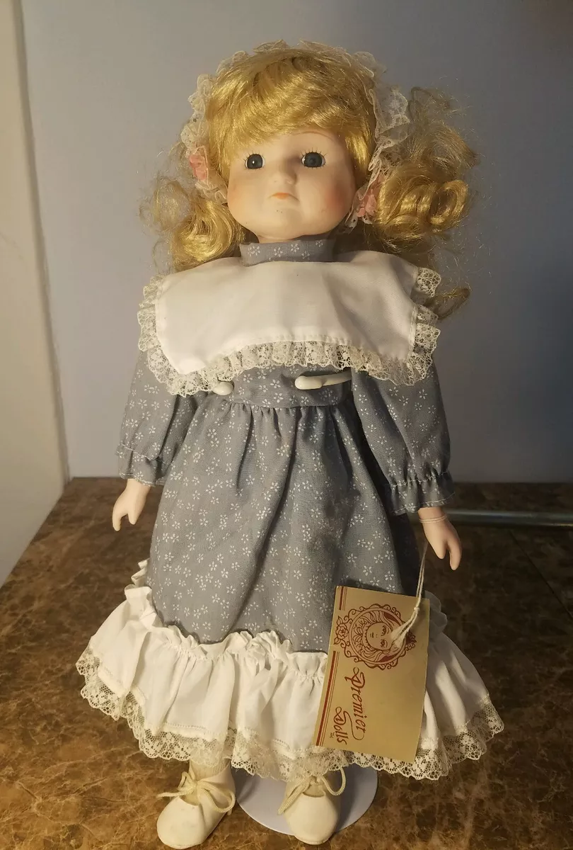 Premier Porcelain Doll With Stand