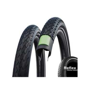 Schwalbe Marathon Performance HS620 47-507 | 24x1.75 Drahtreifen GreenGuard Refl