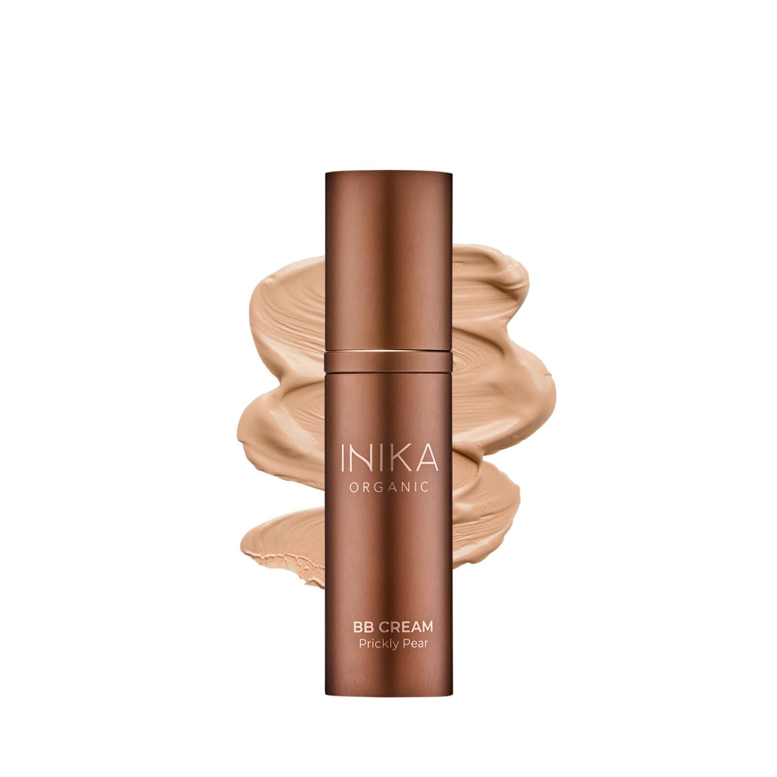 INIKA Organic BB Cream Foundation - Vegan Makeup with Hydrating Prickly Pear ...