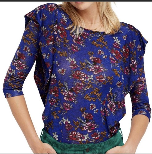 Free People Dock Street floral ruffle 3 