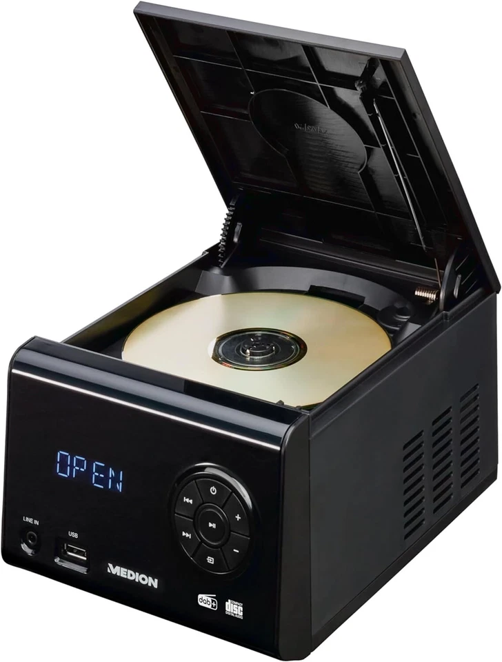 MEDION LIFE MD43021 E64004 Micro-Audio-System Kompaktanlage DAB+/PLL Bluetooth - Bild 2 von 4