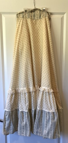 VTG Jessica's Gunnies Gunne Sax High Waisted Flora