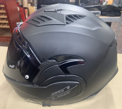Very Nice LS-2 Valiant II Blackout Helmet FMVSS No. 218 XXL | eBay