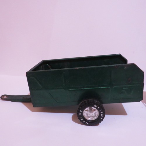 Nylint LUV Diesel Farm Set Stake Box Truck & 2 Wheel Trailer made USA NY-LUV-G - Picture 5 of 13