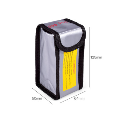 Lipo Battery Safe Guard Fireproof Explosionproof Bag Charge Storage for RC Car