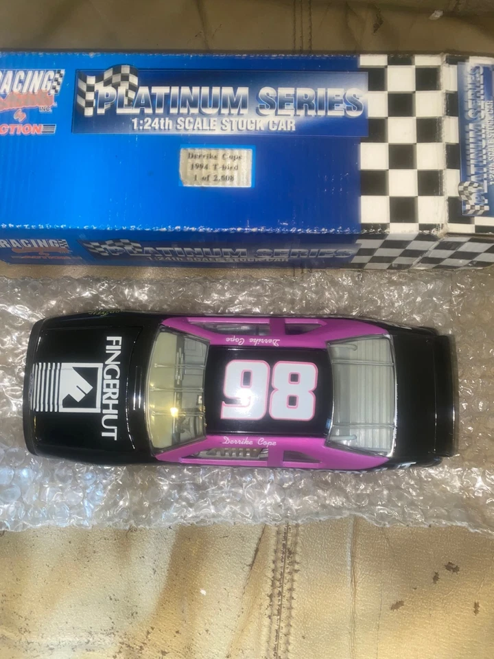 Action Platinum Series, Derrike Cope #98, 1998 T-Bird. Escala 1:24, fundido a presión Foto 4 de 4