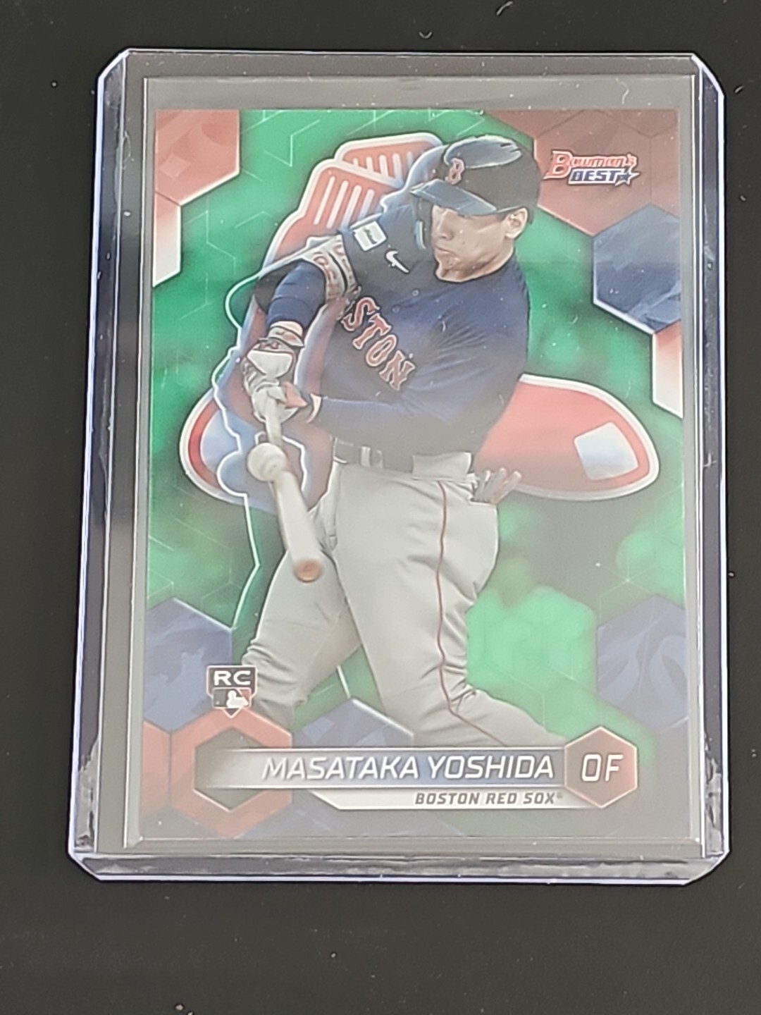 2023 Bowman's Best Masataka Yoshida Green Refractor RC /99 - FREE SHIPPING