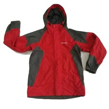 Women's Sprayway Santiago Hydro-dry Jacket Zip Hoodie Waterproof Red Small 