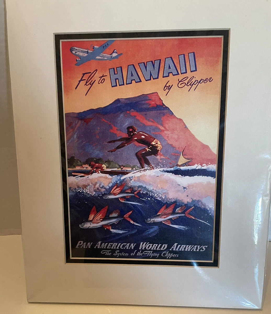 PAN AMERICAN WORLD AIRWAYS hawaii アート