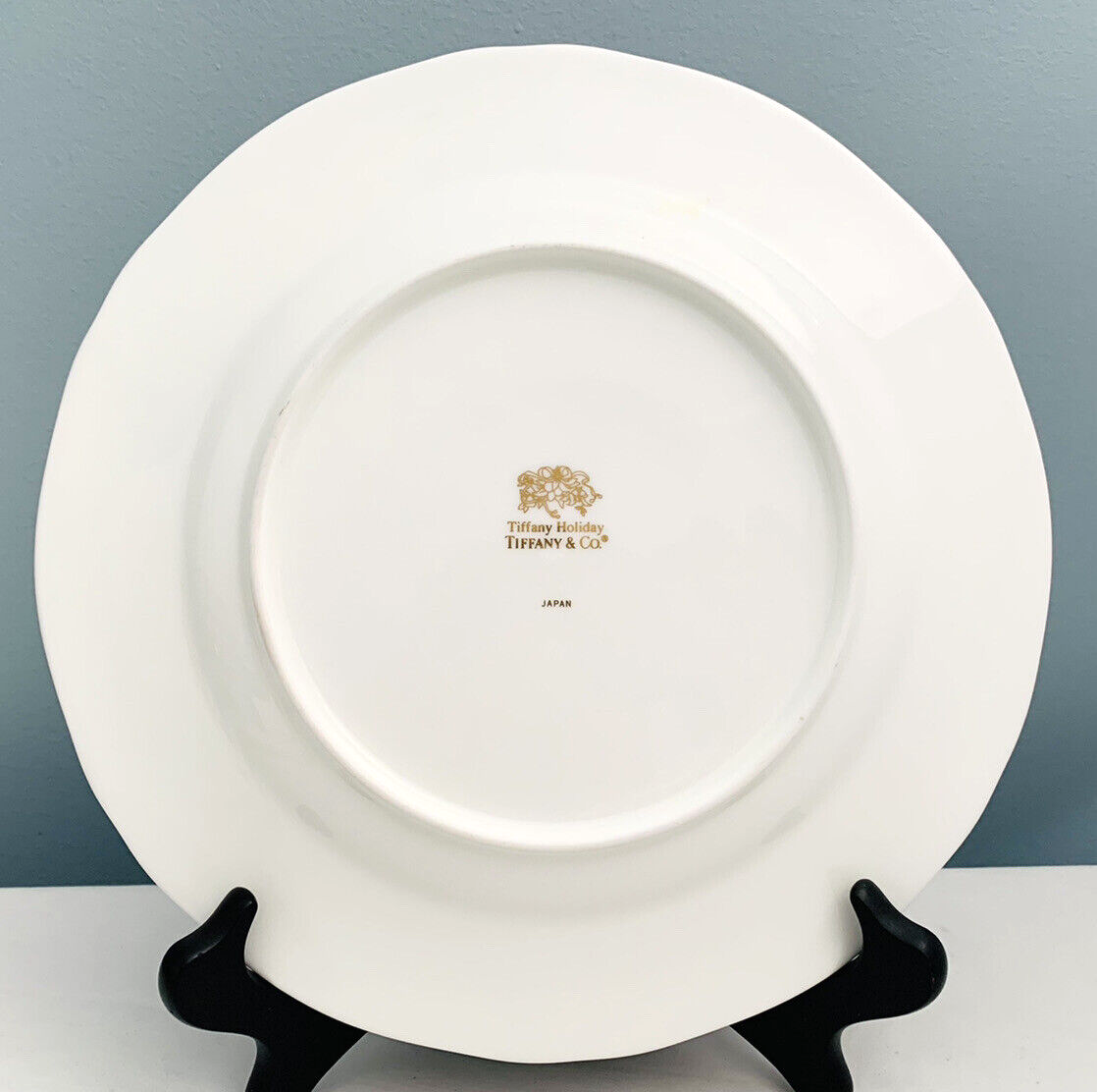 TIFFANY & CO. Tiffany Holiday DINNER PLATE 10 3/8" Japan QUANTITY