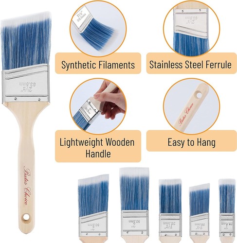 Bates- Paint Brushes, Treated Wood Handle, Paint Brushes - Picture 3 of 15