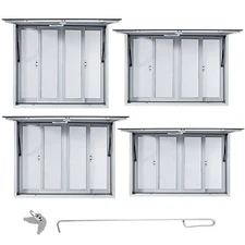 Concession Stand Trailer Serving Window Awning Food Truck Service Screen Windows