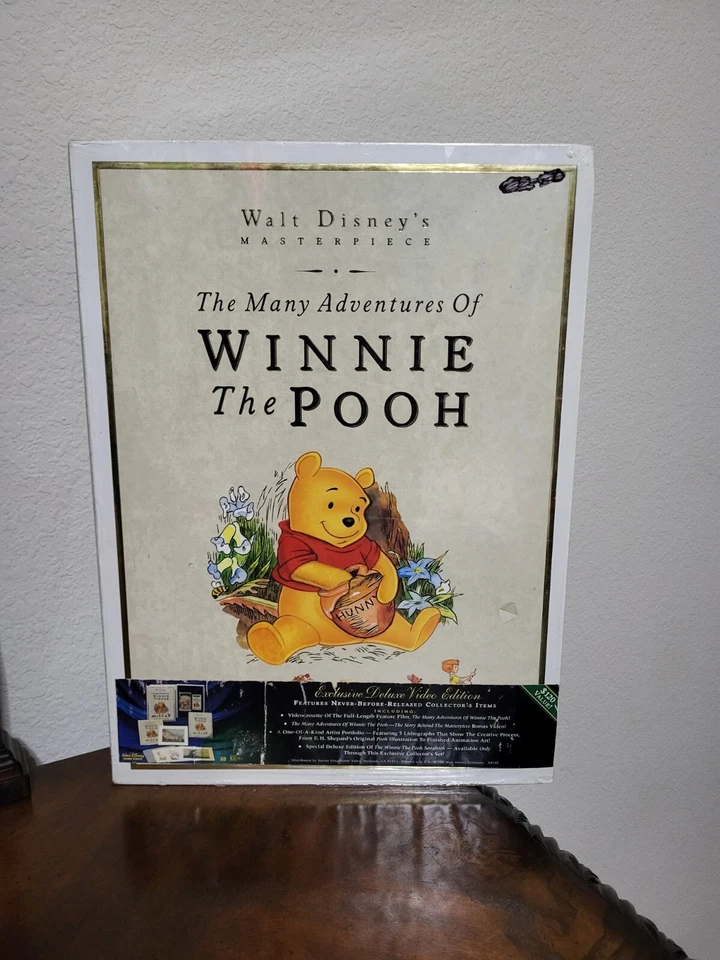Many Adventures of Winnie the Pooh Exclusive Deluxe Video Edition Disney VHS NEW - Image 4 of 4