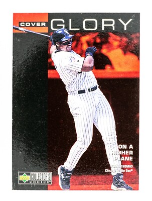 Frank Thomas #8 (1998 Collector's Choice) Cover Glory, Chicago White Sox, HOF