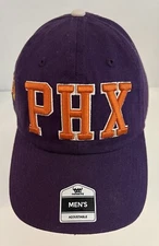 Phoenix Suns Hat Strap Back NWOT Purple Orange “PHX” Logo NBA Basketball 