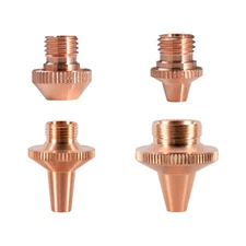 Cloudray Fiber Laser Nozzles Single Layers M6  M9 for Fiber Laser Cutting Head
