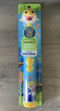 Pink Fong Baby Shark Firefly Clean N' Protect Electric Toothbrush. New/Sealed.
