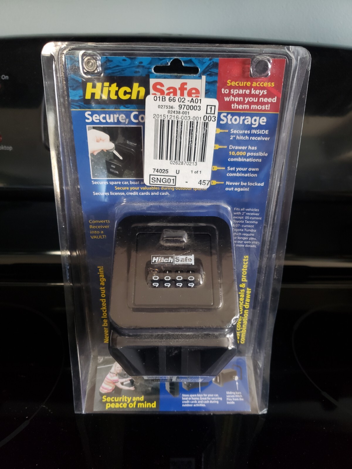 HitchSafe HS7000T Safety Key Vault - Black for sale online | eBay