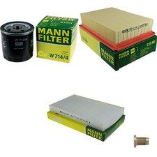 MANN-FILTER Inspektionspaket Filterset für Fiat Marea Weekend 1.9 JTD 110 Bravo