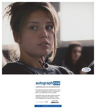 Adele Exarchopoulos ‘Blue Is the Warmest Colour’ Signed Autograph 8x10 Photo