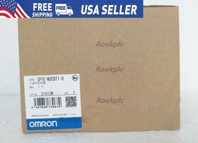 New in box Omron CP1E-N30DT1-D PLC CPU Unit CP1EN30DT1D free shipping