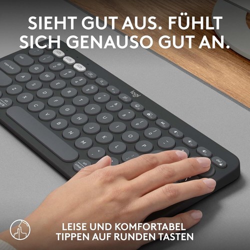 Logitech Pebble Keys 2 K380s!!FRANZÖSICHES LAYOUT AZERTY!! - Bild 6 von 7