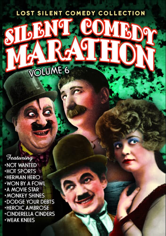 Silent Comedy Marathon, Volume 6 (DVD) Alice Howell Billy West Fritz Schade