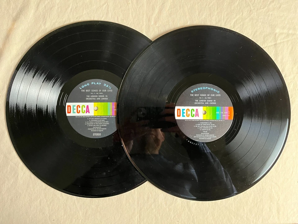 LONDON SOUND 70 ORCHESTRA Best Songs of Our Lives 1970 Box Set Decca DED 7-6 VG+ Foto 4 de 4
