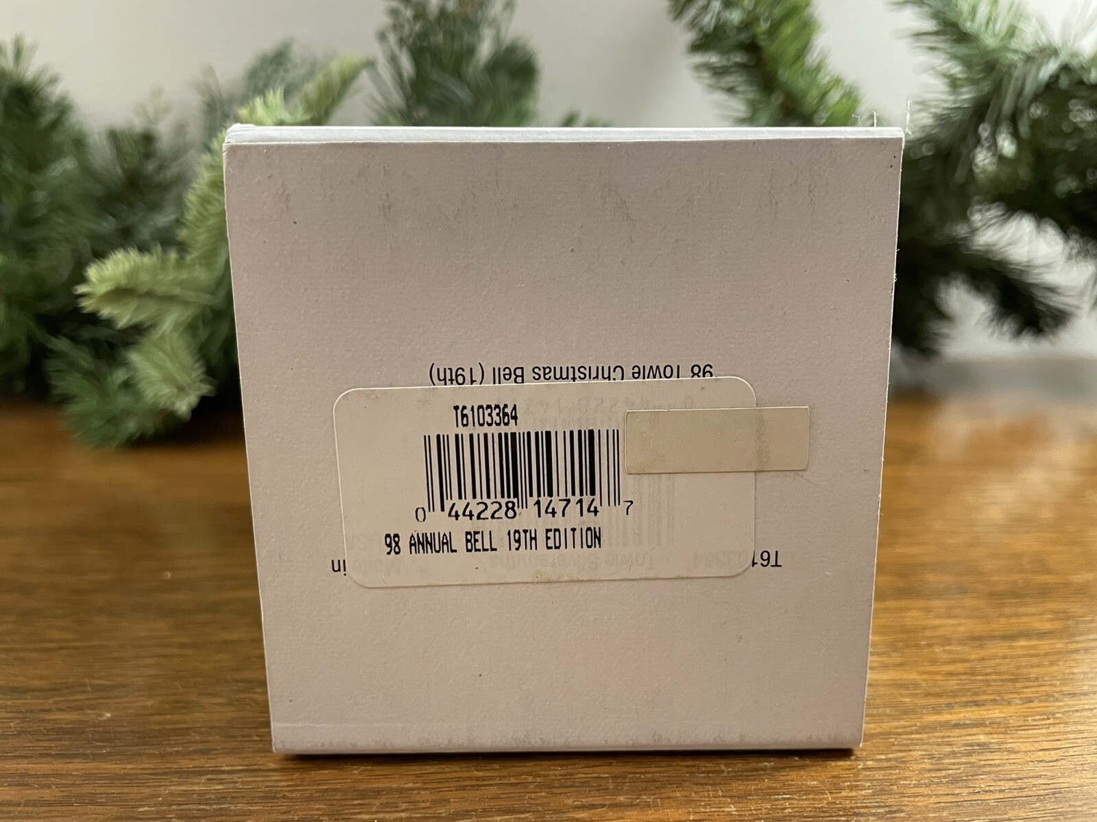 Towle 1998 19th Edition Silverplated Bell Christmas Ornament NIB Ships