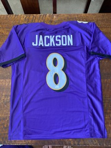 lamar jackson jersey signed