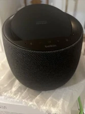Belkin SoundForm Elite Hi-Fi Smart Speaker + Wireless Charger Google Assistant 