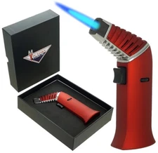 Big Bendable Torch Table Jet Lighter Adjustable Nozzle Butane Refillable Gift RD