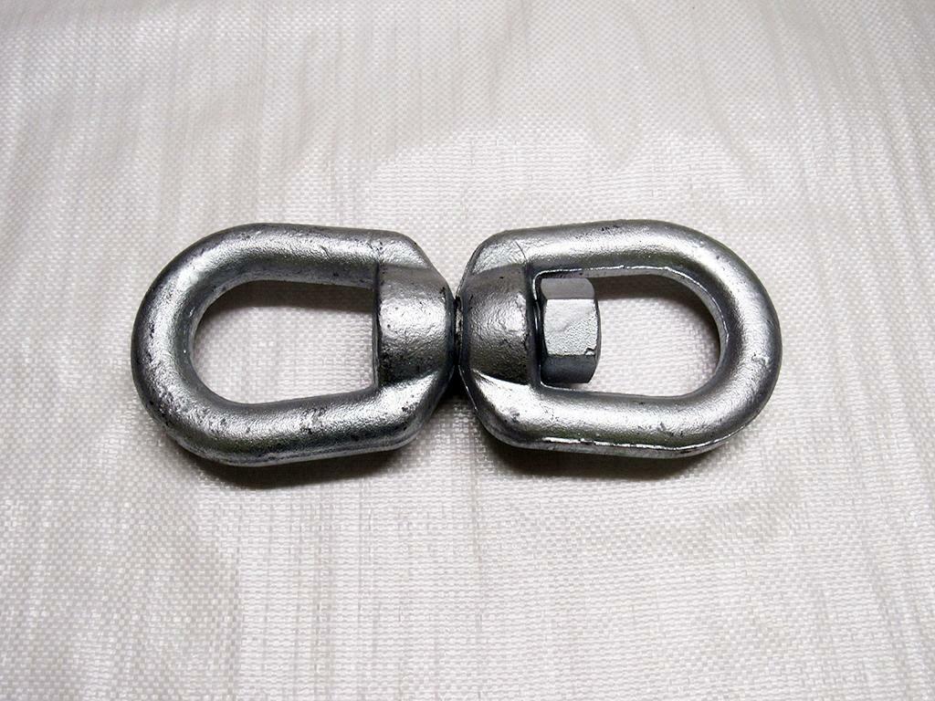 38MM Galvanised Regular Swivel - 1 1/2"" Mooring Boat Swivel Marine Anchor Galv