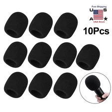 Thick Foam Mic Cover Windscreen for Handheld Microphone Karaoke DJ Party 20/10PC