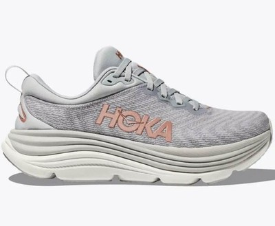 HOKA Gaviota 5 Laufschuh Damen, Harbor mist/rose gold - Schuhe - Größe 38 2/3