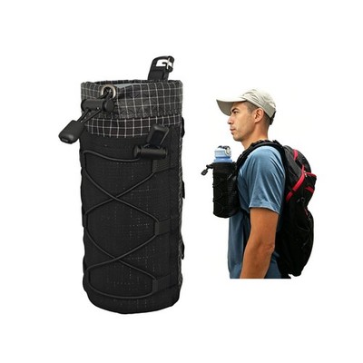Extended-Height Ultralight Shoulder Strap Water Bottle Holder   Fits 20-34oz ...