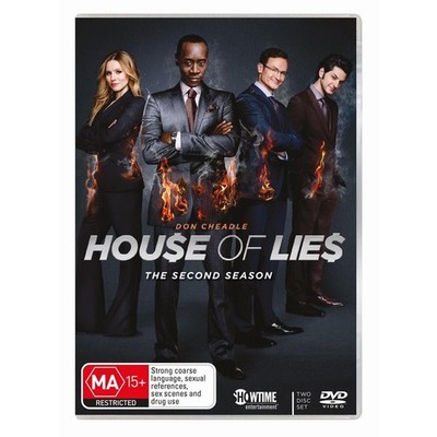 House of Lies: Season 2 DVD | Don Cheadle, Kristen Bell | Region 4
