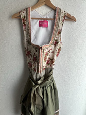 Krüger Madl Dirndl Damen Größe 30 creme gr...