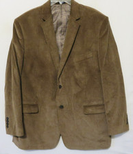 Saddlebred Heritage Size 46R Men s Preppy Corduroy Brown Coat Sports Jacket