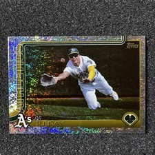 2025 Topps Series 1 - JJ Bleday Celebration Confetti Parallel Athletics 