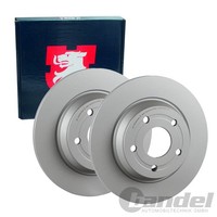 2X Jp Group Bremsscheiben Ø271Mm Voll Hinten Passend FüR Ford Focus