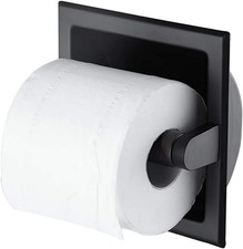 Recessed Toilet Paper Holder Wall Toilet Paper Holder Tissue Roll Racks UK